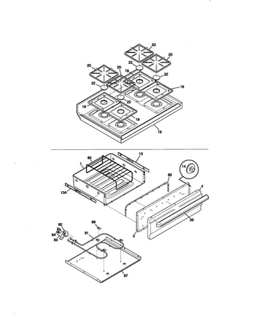 Top/drawer