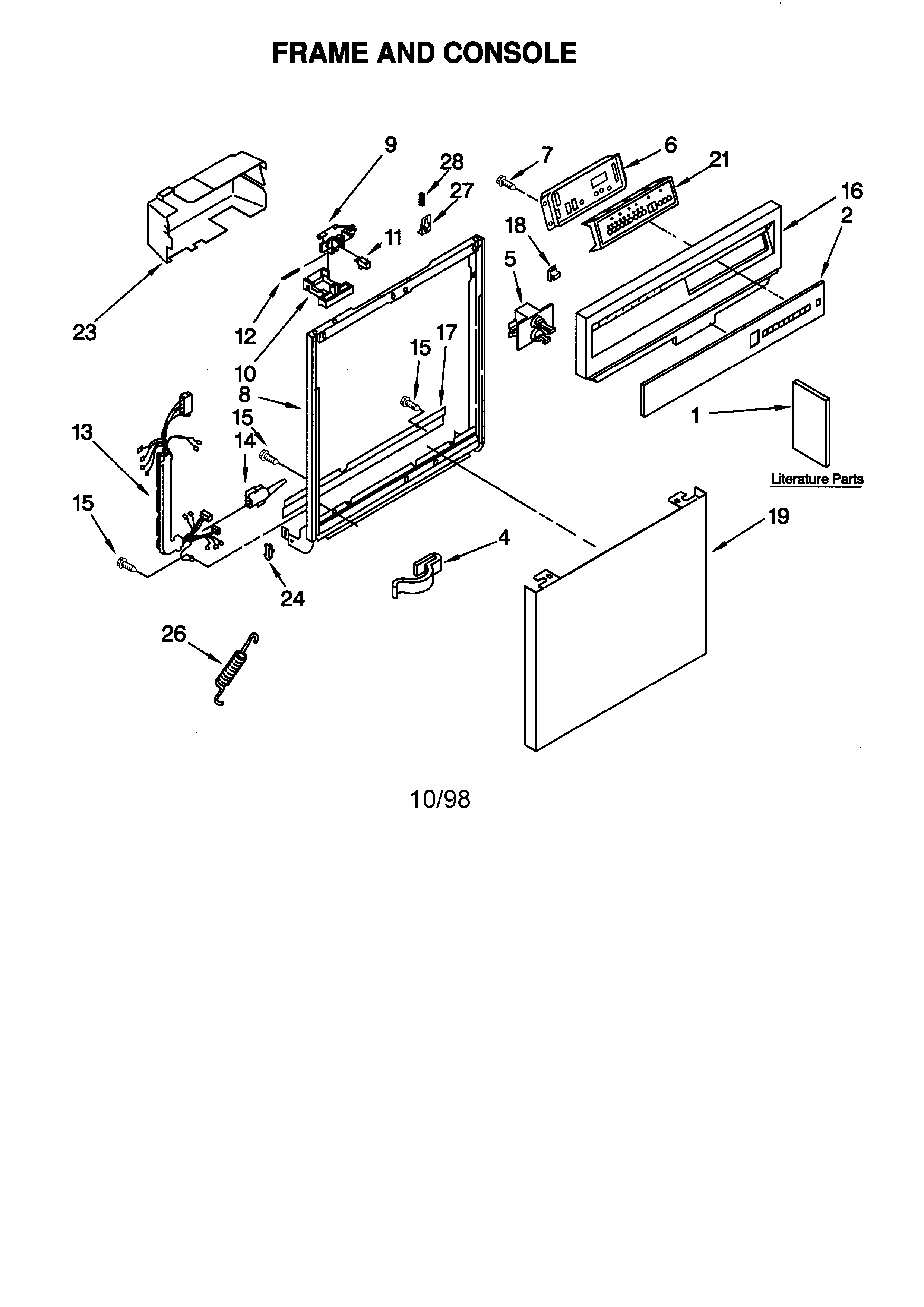 FRAME AND CONSOLE