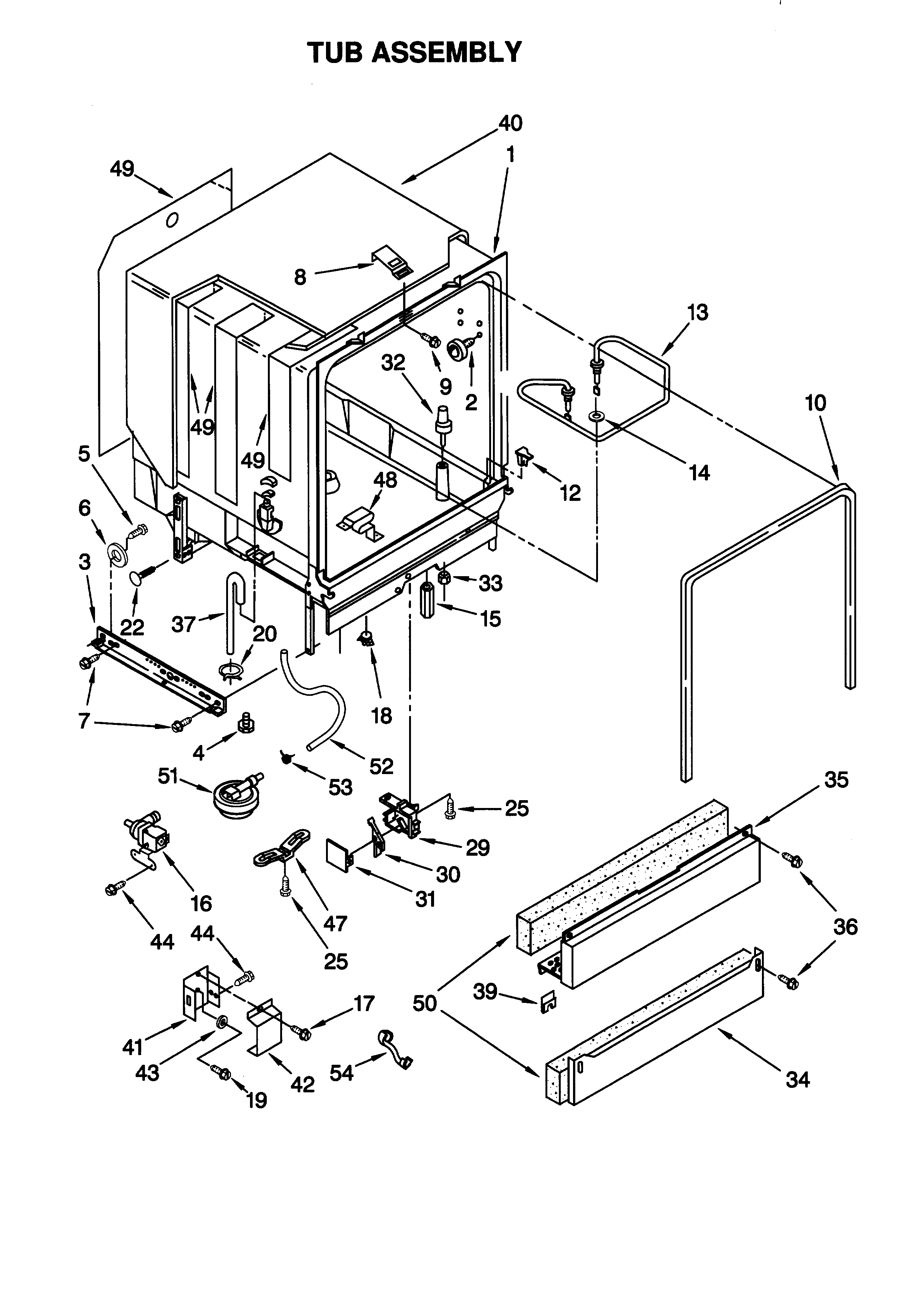 TUB ASSEMBLY