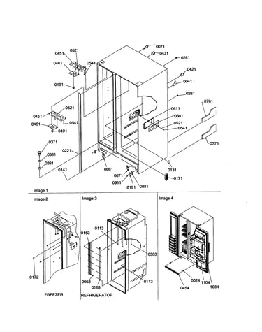 Cabinet/toe grille