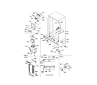 Kenmore 59658632890 drain systems/rollers/evaporator diagram