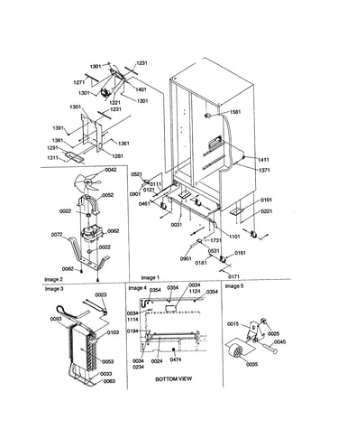 Drain systems/rollers/evaporator
