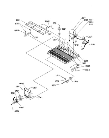 Machine compartment/muffler