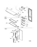 Door trim and handles