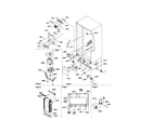 Kenmore 59658647890 drain systems/rollers/evaporator diagram