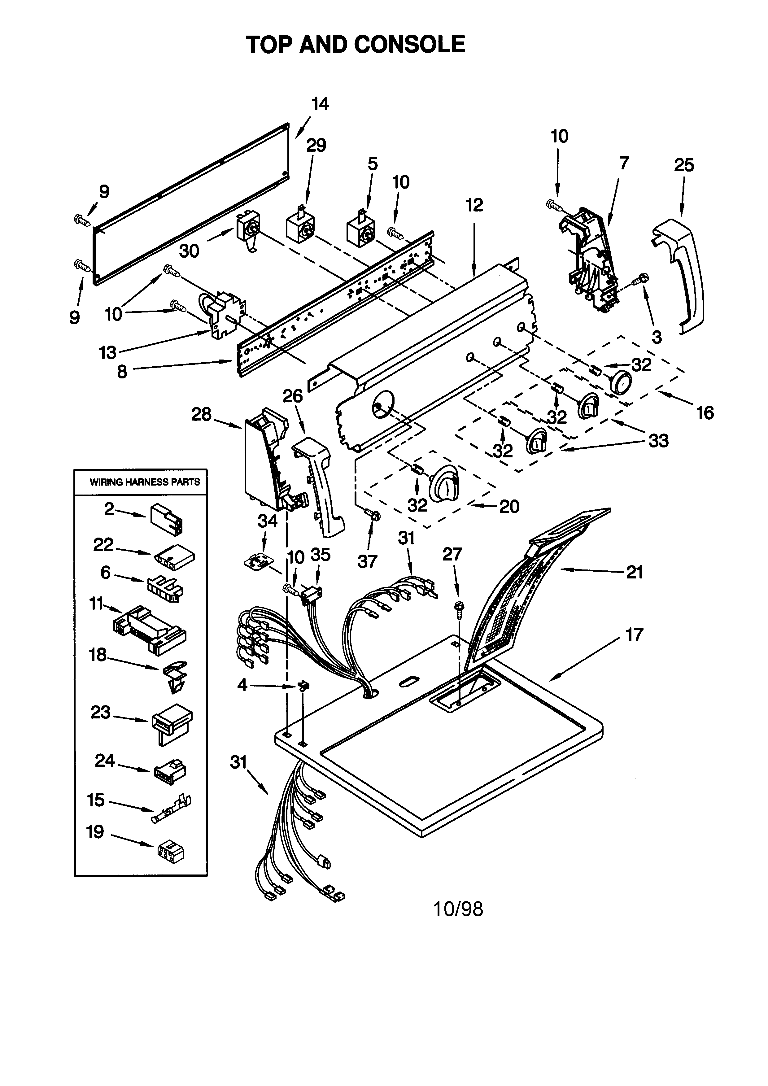 TOP AND CONSOLE