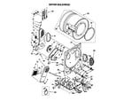 Kenmore 11088754791 dryer bulkhead diagram