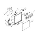 Frame and console