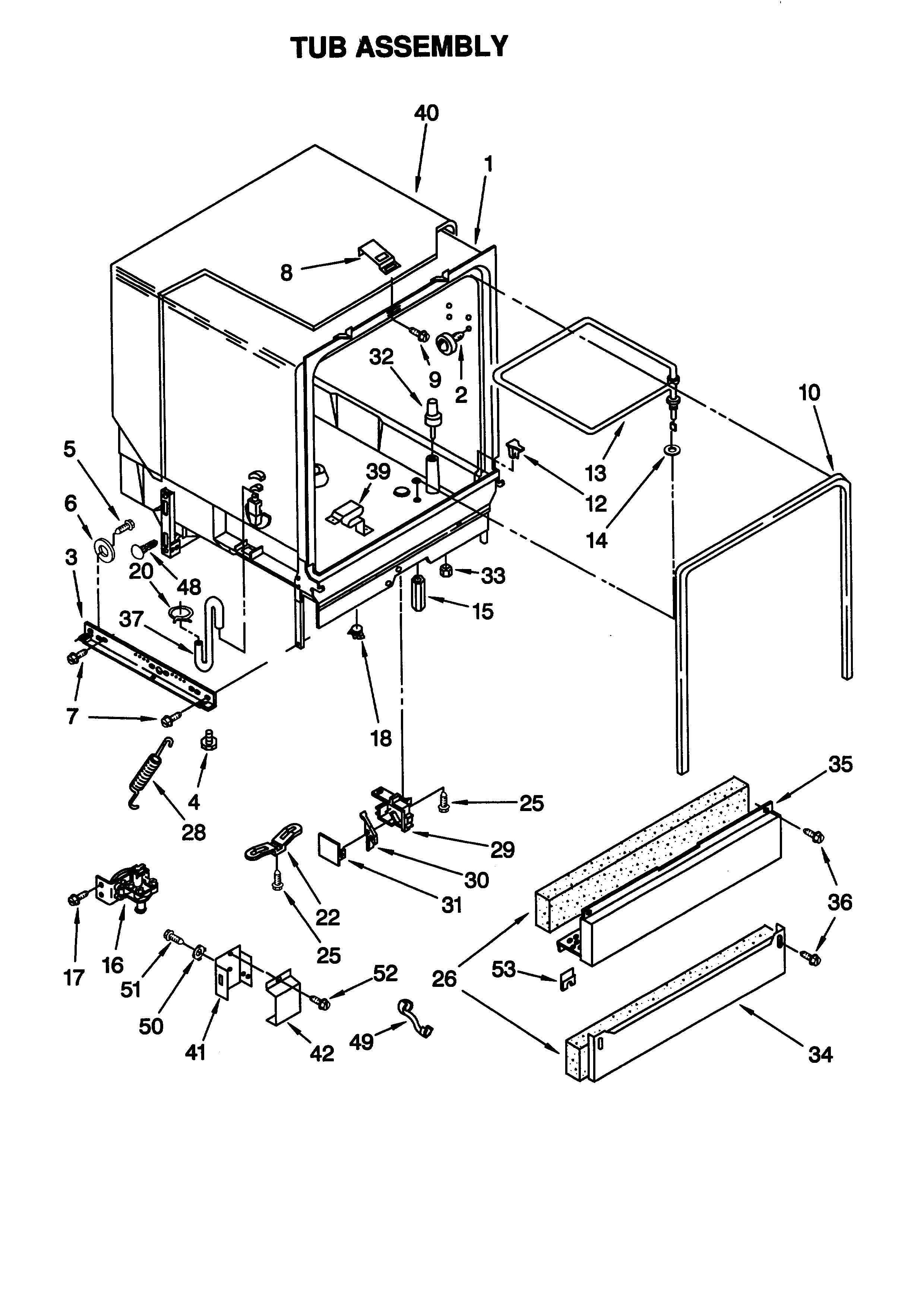 Tub assembly