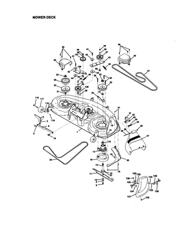 Mower deck