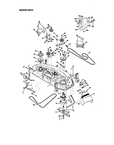 Mower deck