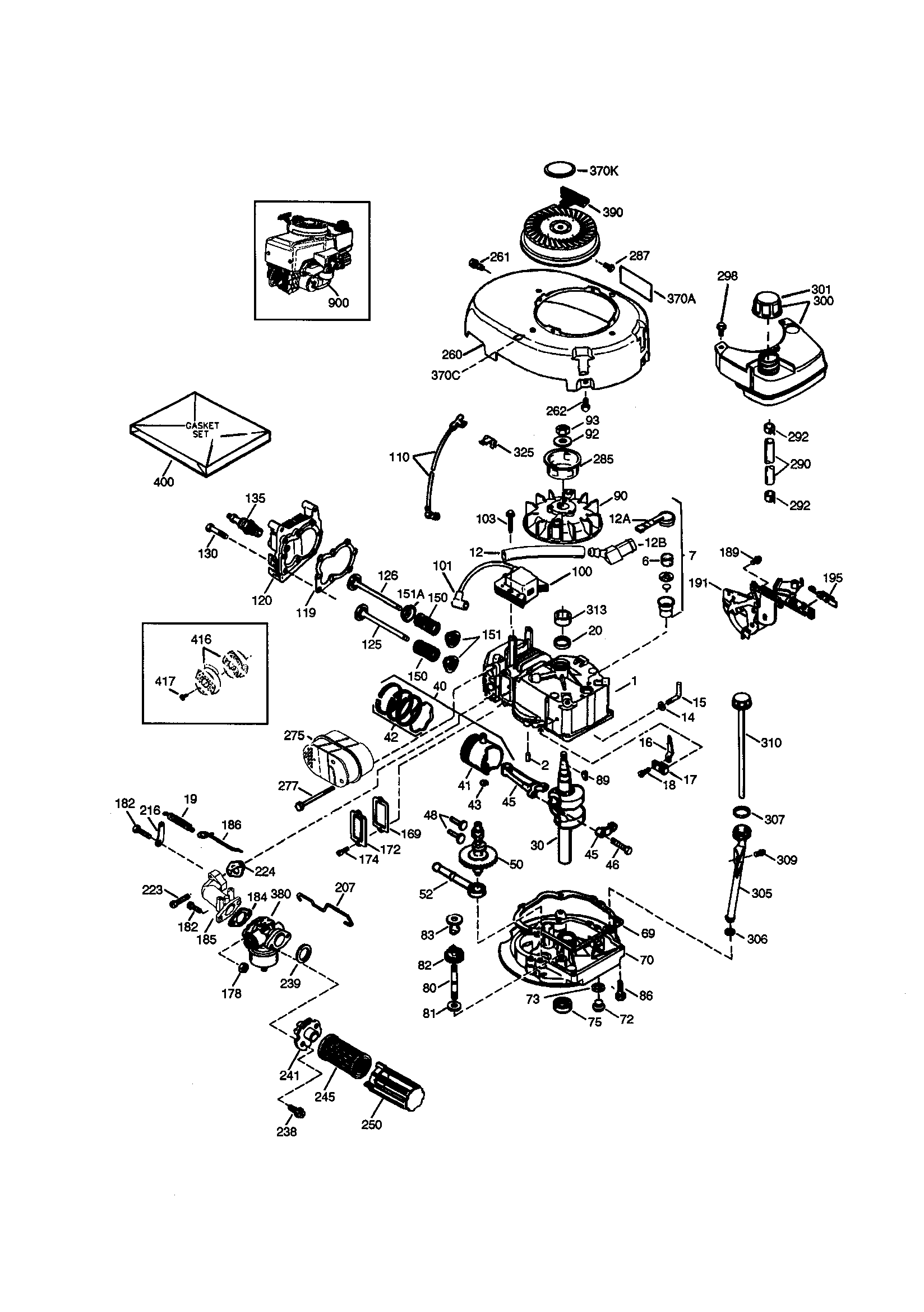 CRAFTSMAN 4-CYCLE ENGINE