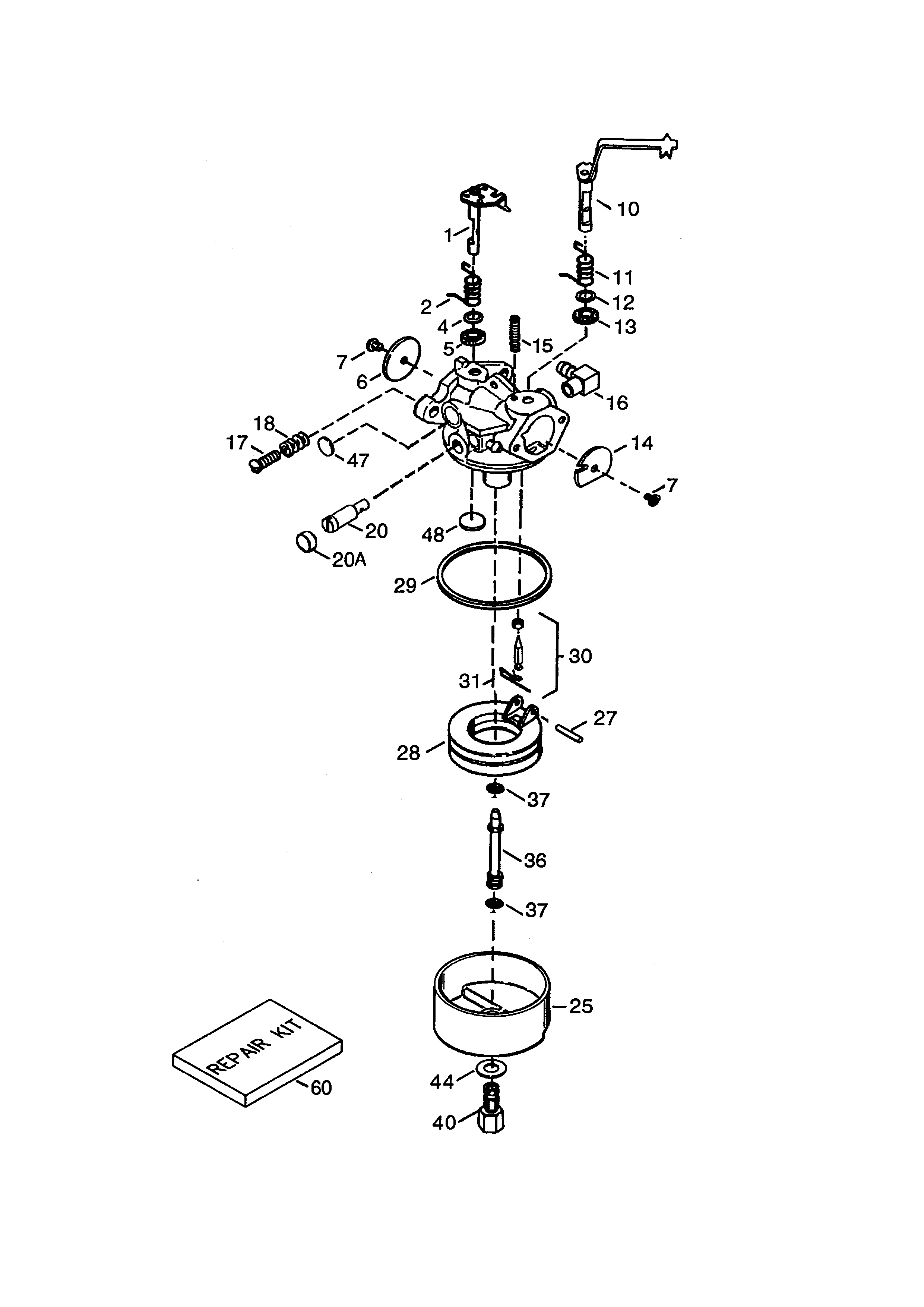 CARBURETOR 1A70-5014