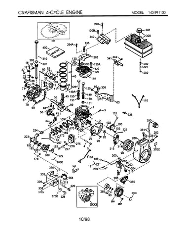 Craftsman 4-cycle engine