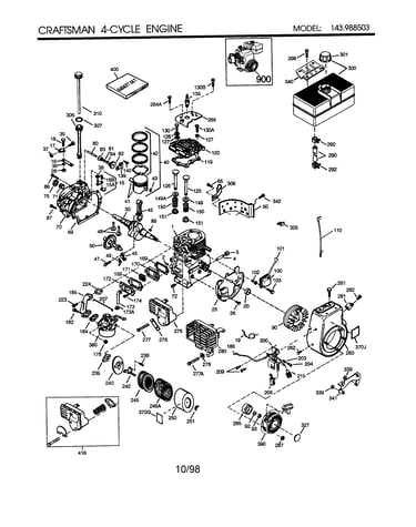 Craftsman 4-cycle engine