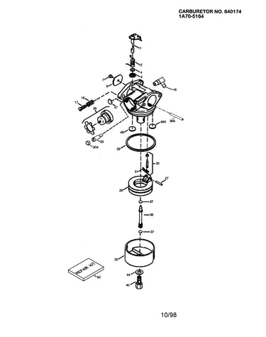 Carburetor 640174