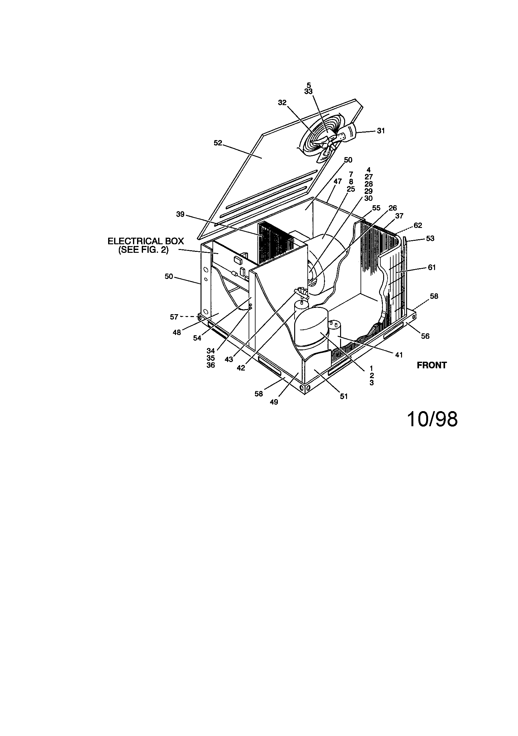 Single package heat pump