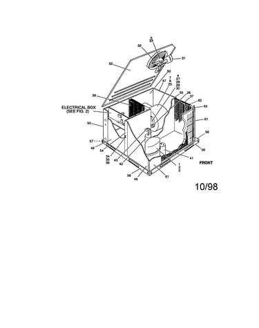 Single package heat pump