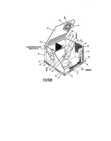 Single package heat pump