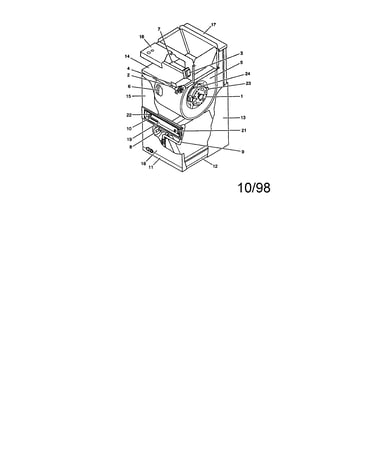 Blower evaporator coil