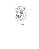 Blower evaporator coil