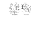 York H3CE240A25 electrical box/coil section diagram