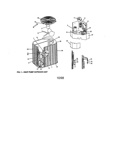 Heat pump outdoor unit