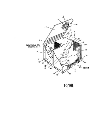 Single package heat pump