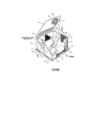Single package heat pump