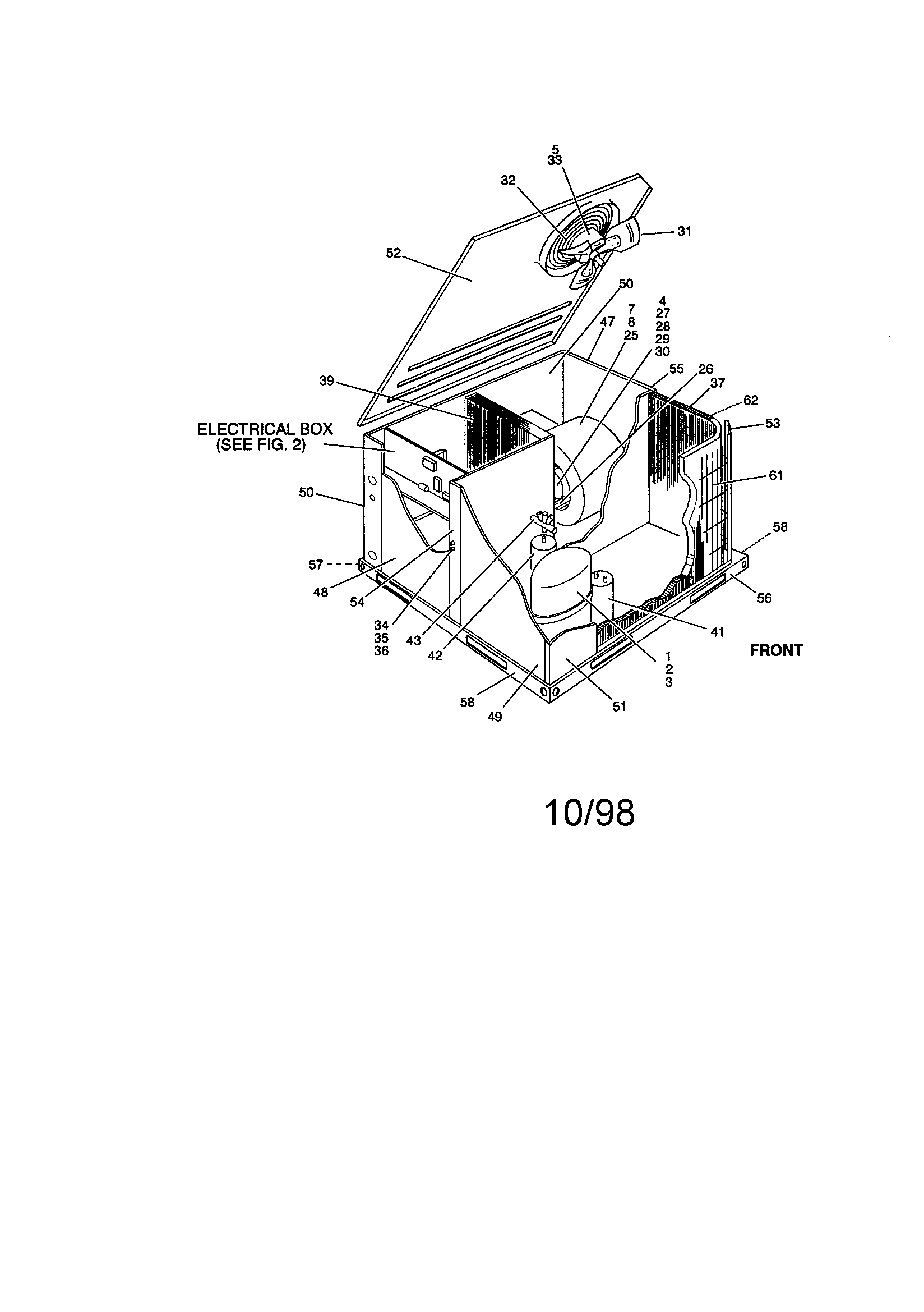 Single package heat pump