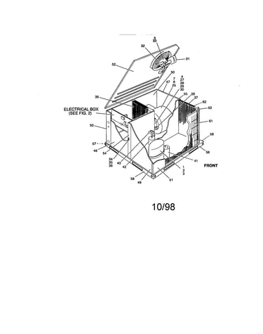 Single package heat pump
