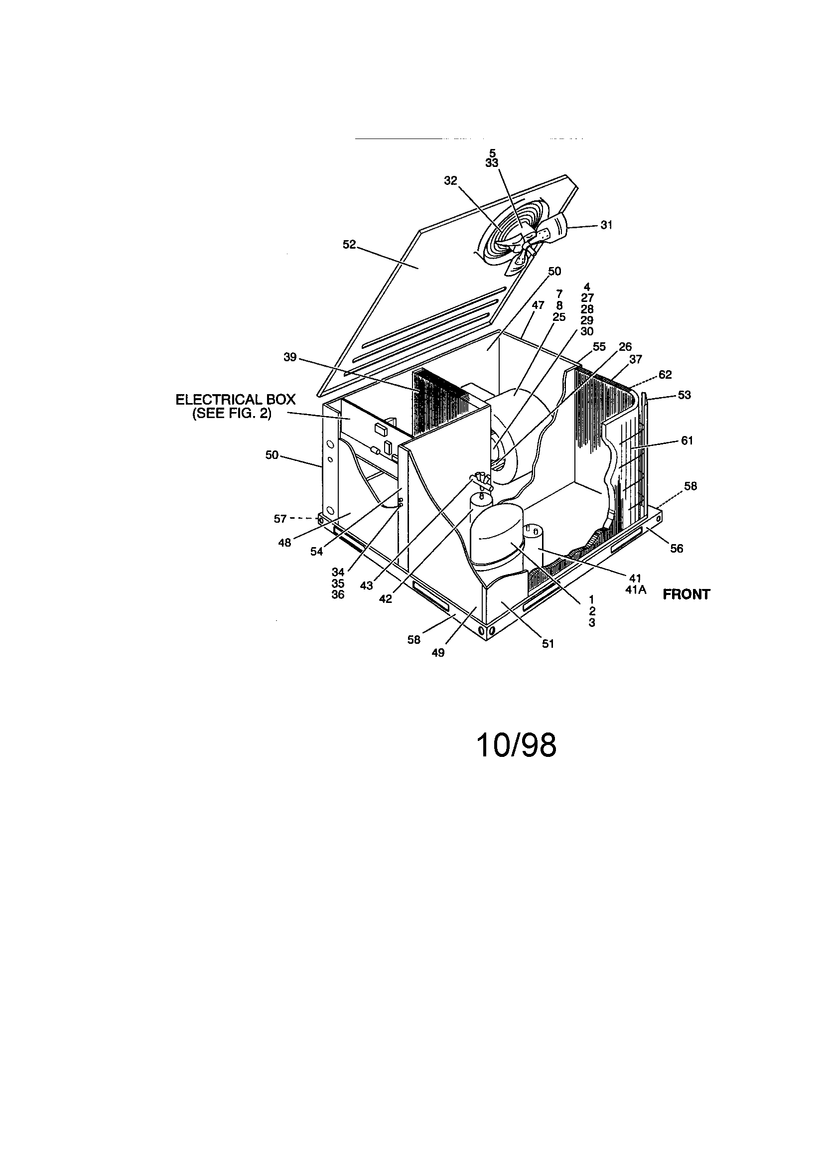 Single package heat pump