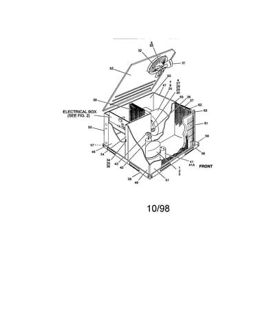 Single package heat pump