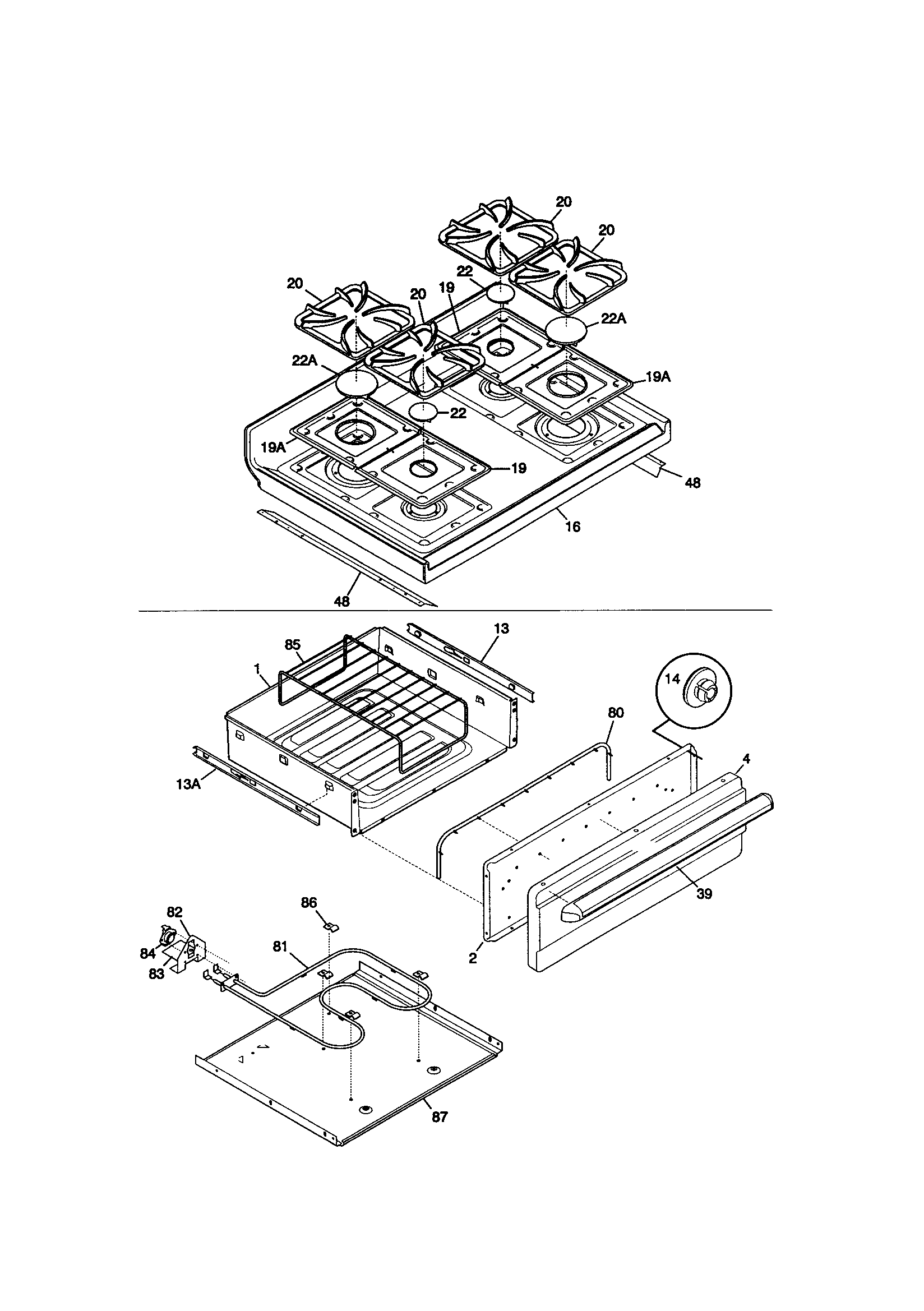 Top/drawer
