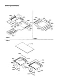 Shelving assemblies