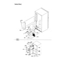 Amana TX21VE-P1301804WE cabinet back diagram