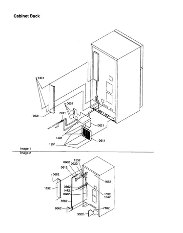 Cabinet back
