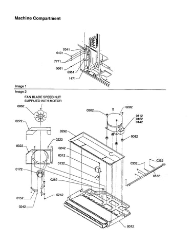 Machine compartment