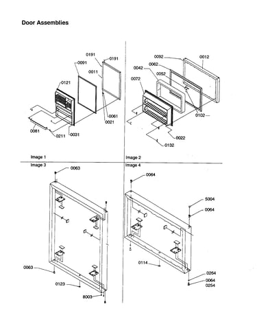 Door assemblies