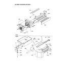 Amana TX21VE-P1301804WE ice maker assembly and parts diagram