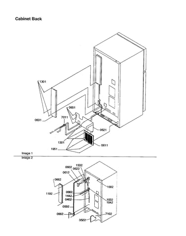 Cabinet back