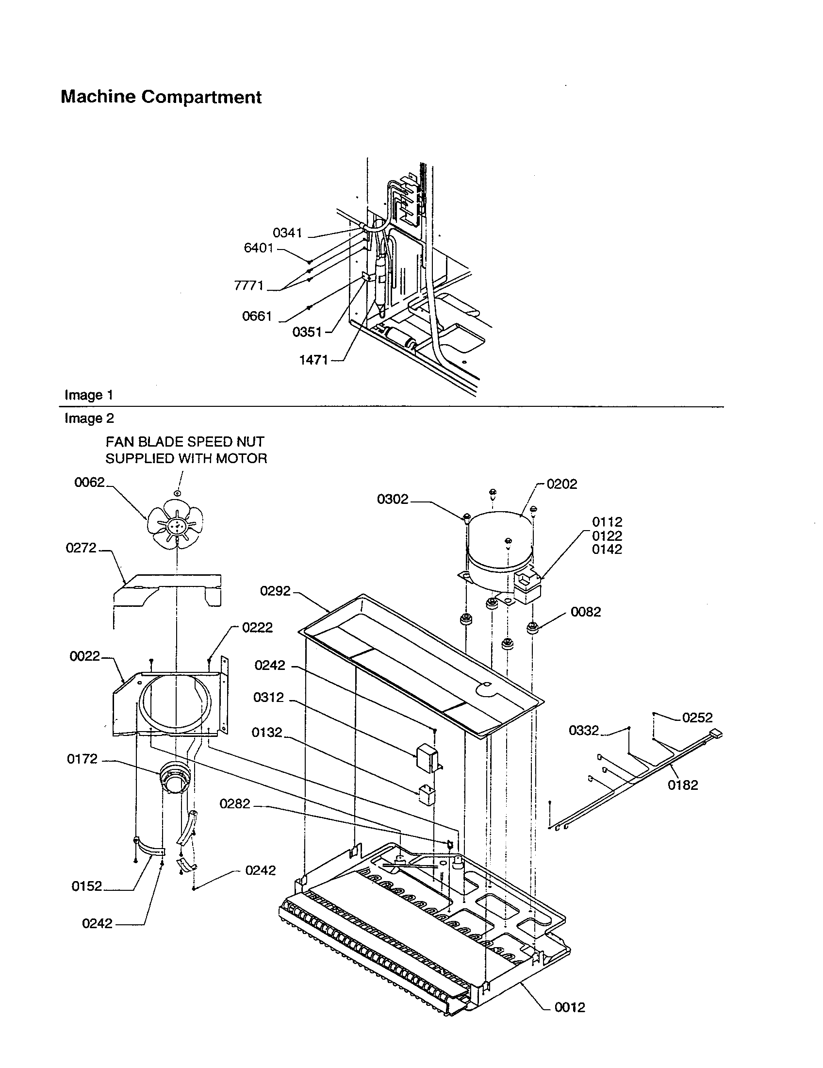 Machine compartment