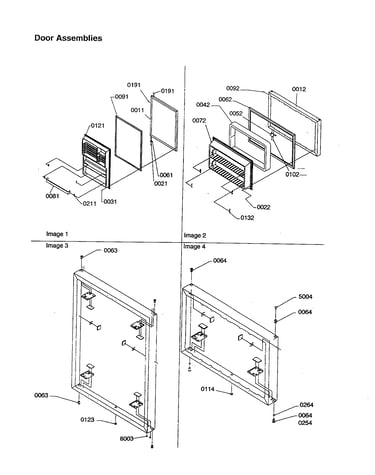 Door assemblies