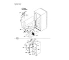 Amana TX18VE-P1301702WE cabinet back diagram