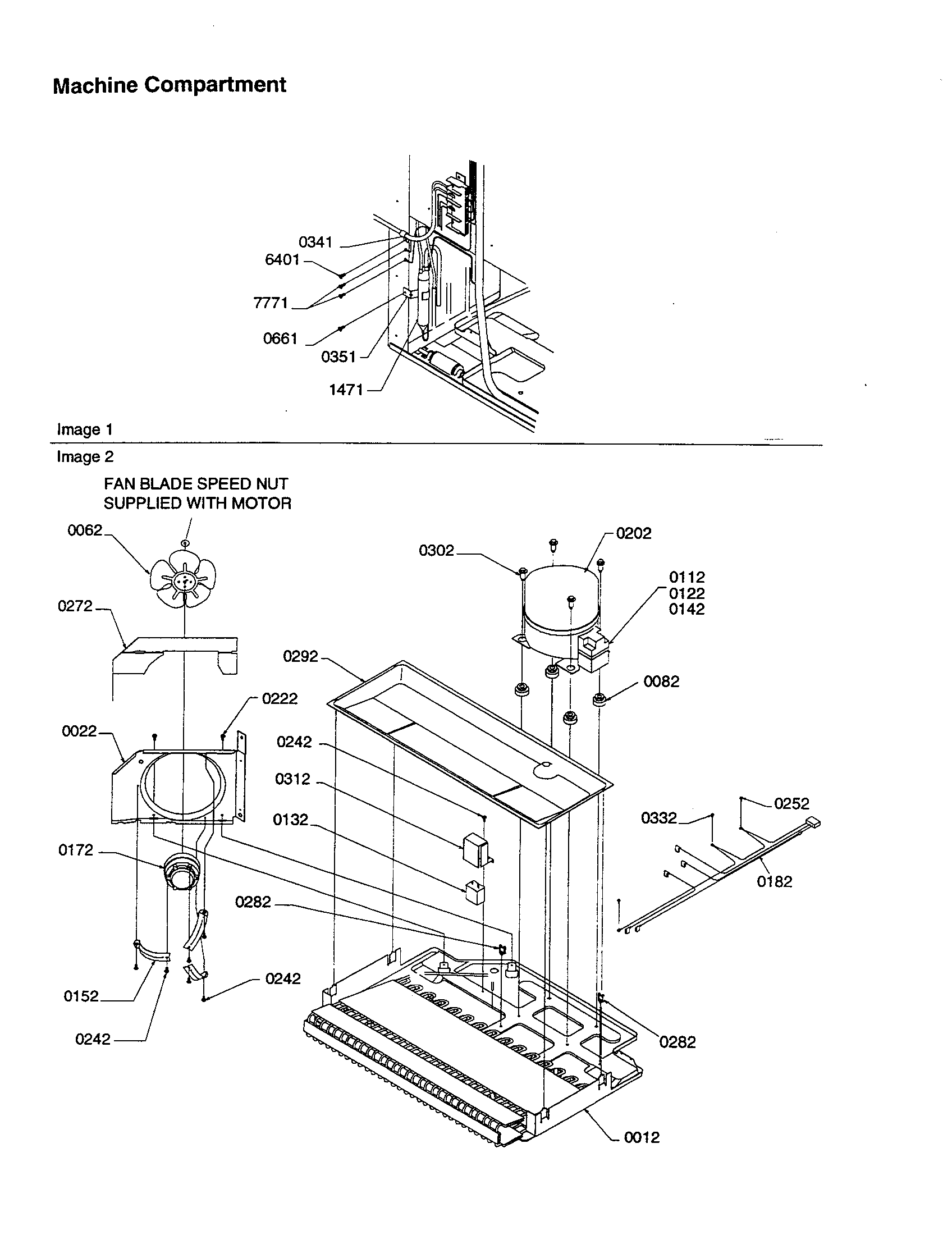 Machine compartment