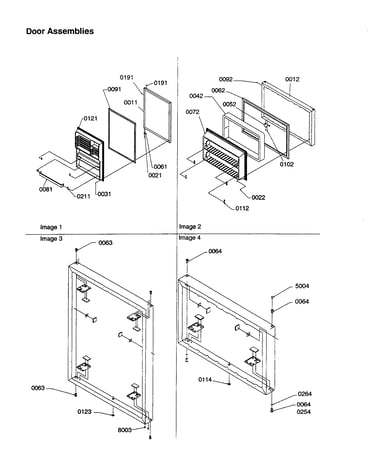 Door assemblies