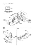 Evaporator and fan motor