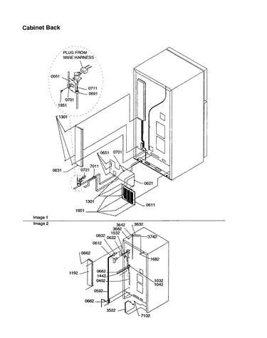 Cabinet back