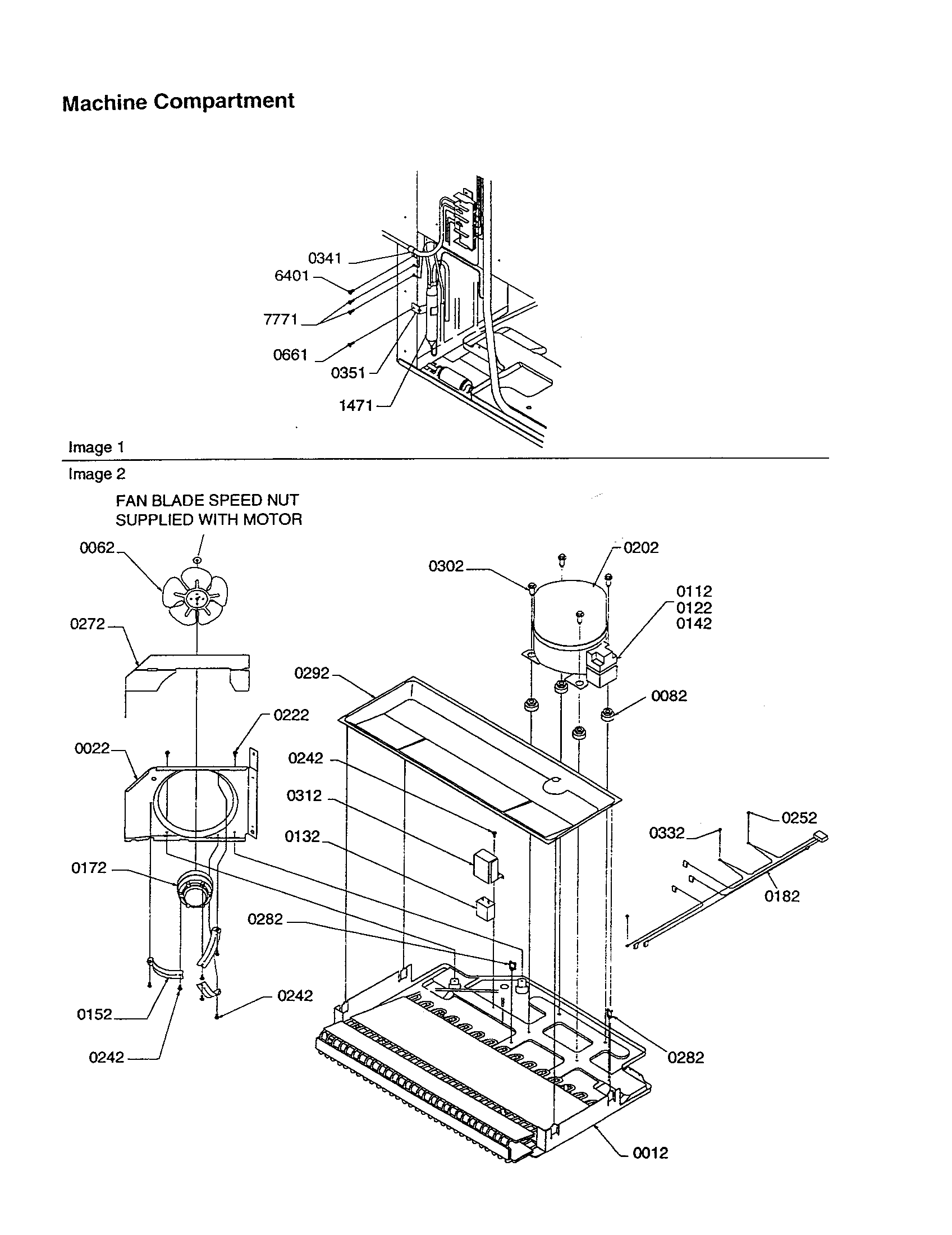 Machine compartment