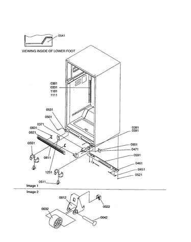 Ladders/lower cabinet/rollers